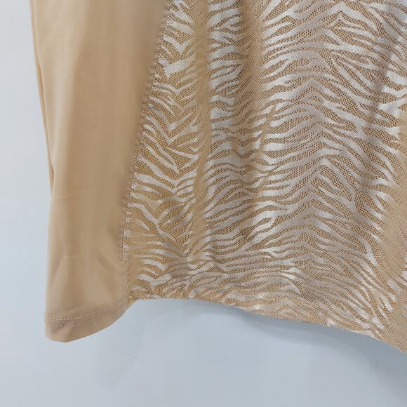 Ekouaer Womens Dress Slip Beige Stretch US Size 6 Full Cami - Picture 12 of 16